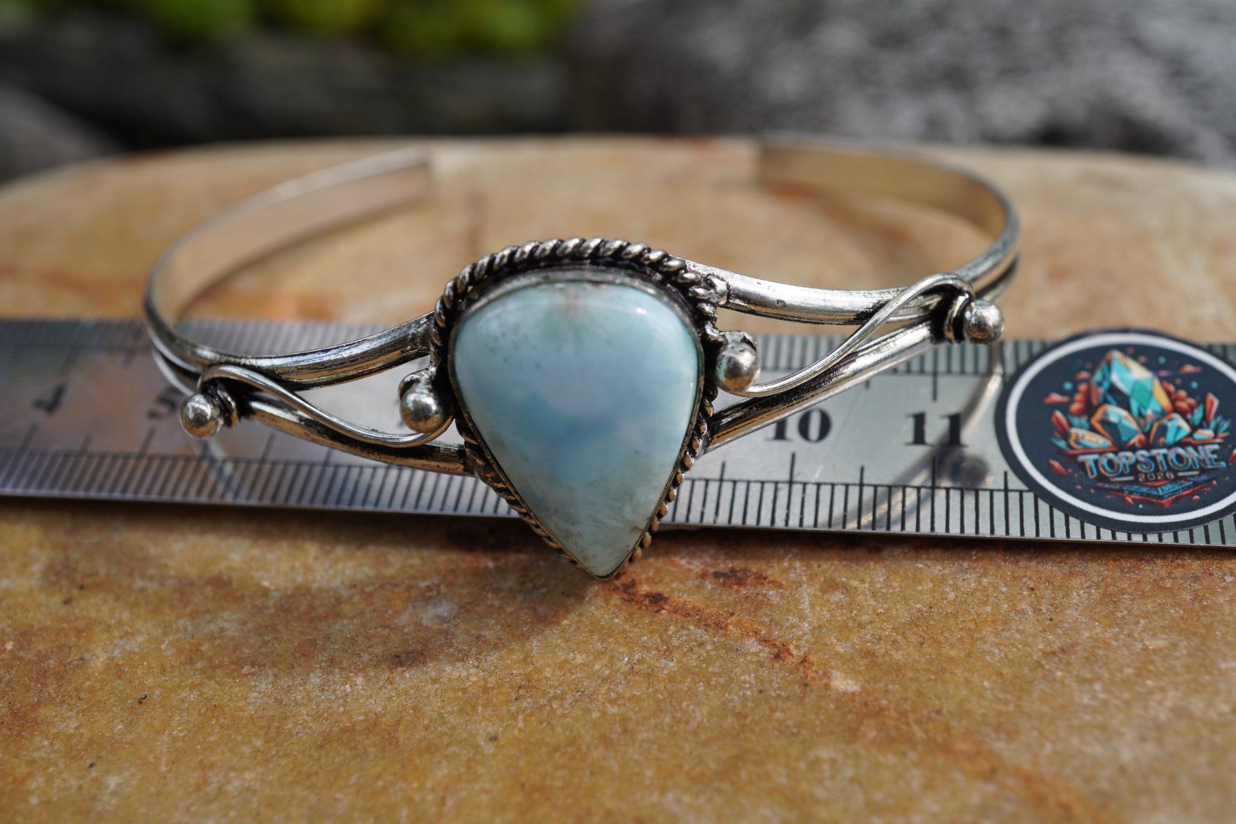 Minerali & Pietre curative: Larimar   Arm Spange     ab  1.-     Räumung – Nuovo e nell'imballaggio originale da Eschenbach SG venduto da topstone 2