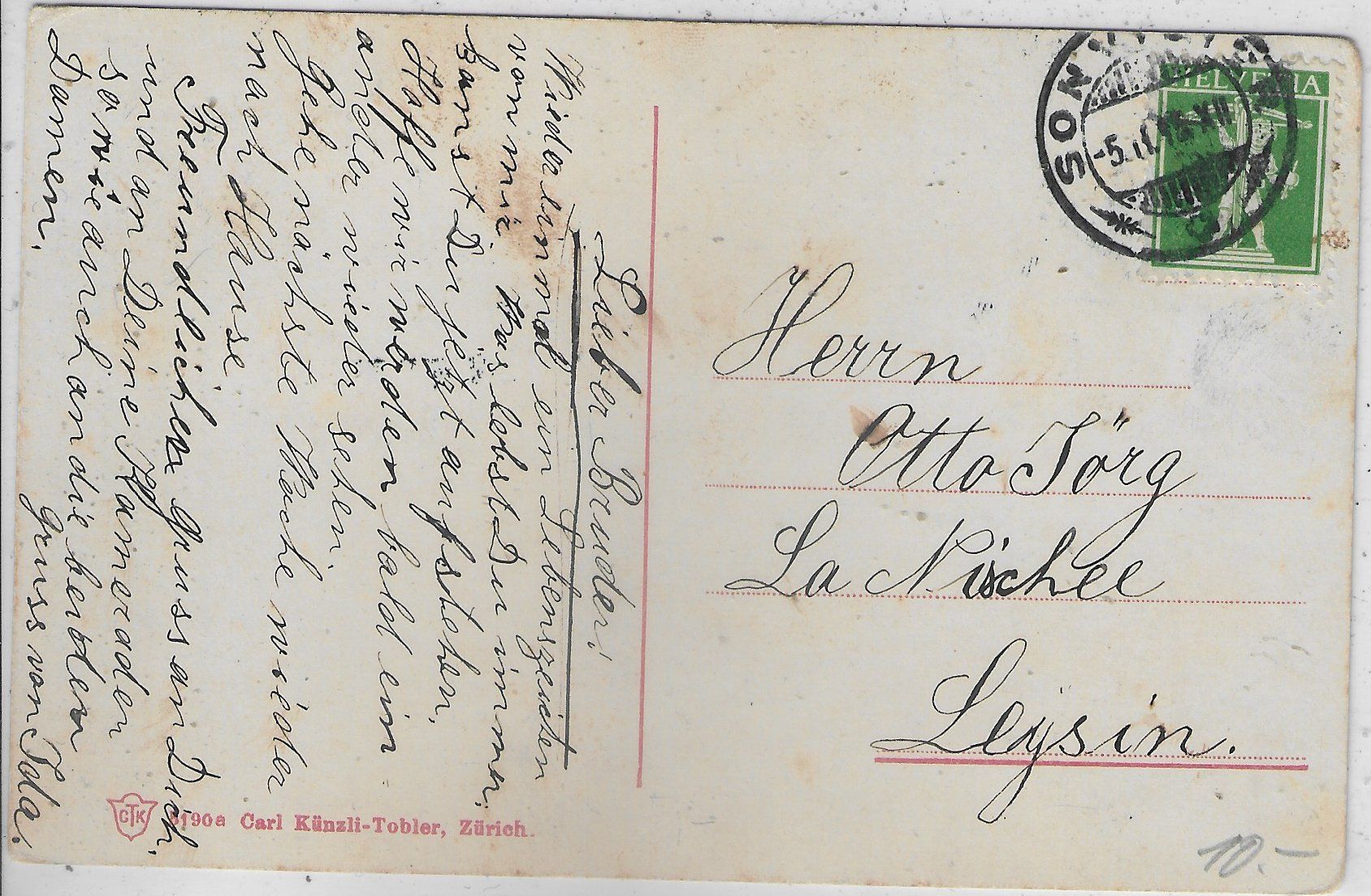 Cartoline postali: Armee Suisse - Roulez, Tambours - Litho – Usato da Ettingen venduto da Kartenplanet 1