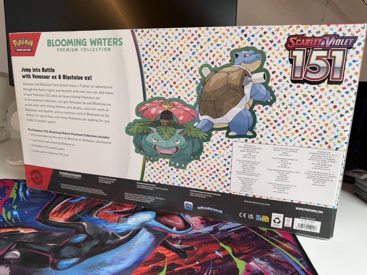 Pokémon Carte collezionabili: Pokémon Blooming Waters Premium Collection Box EN – Nuovo e nell'imballaggio originale da Hagendorn venduto da Bluemechindli 1