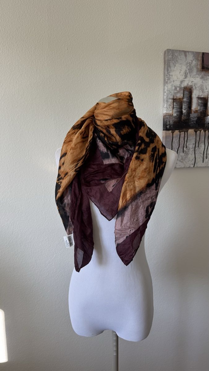 Foulards, Tücher & Schals: Seiden Schal  – Gebraucht aus Schaffhausen von Fixier 2