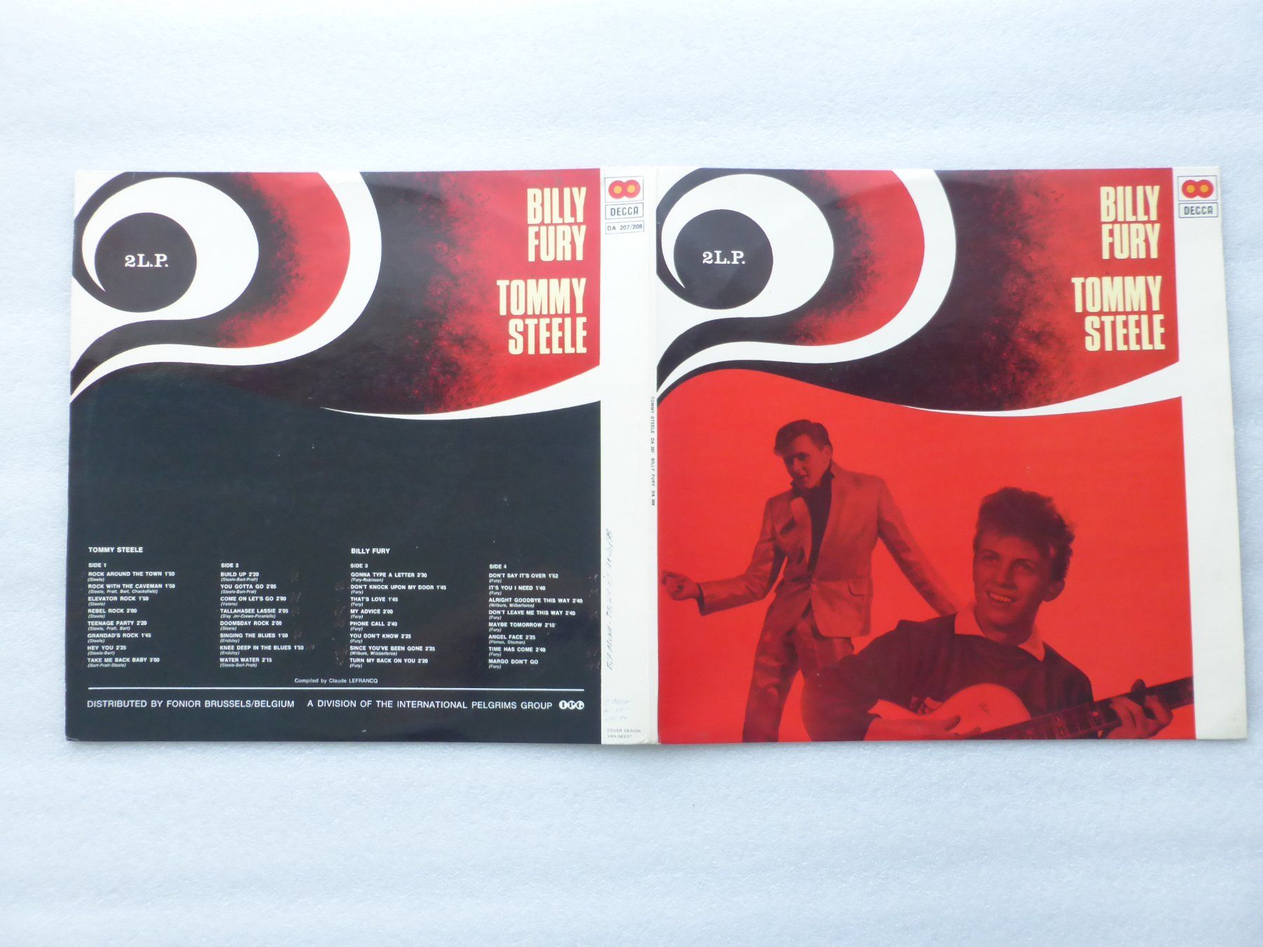 Dischi in vinile: VINYL  DLP  BILLY FURY / TOMMY STEELE – Usato da Küssnacht am Rigi venduto da Sunnestrahl