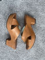 AGL Attilio Giusti Leombruni Damen Leder-Sandalen Gr 39 Brau
