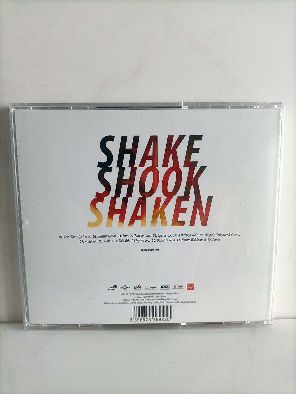 CD: CD The Dø / Shake Shook Shaken / 2014 – Usato da crans montana venduto da AB3963 1