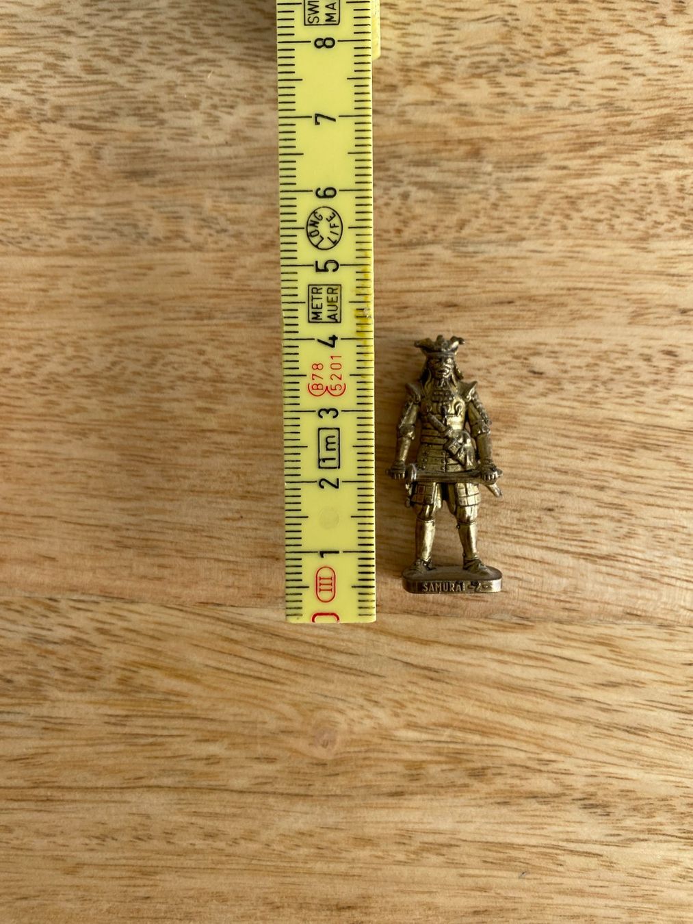 Statuette: Messing Krieger Miniatur – Usato da Gerolfingen venduto da Regenbogen88