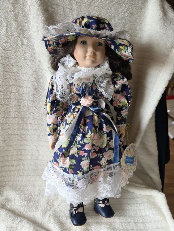 Puppen Mädchen Porzellan ist das mass von der Höhe her 42,5 | Kaufen ...