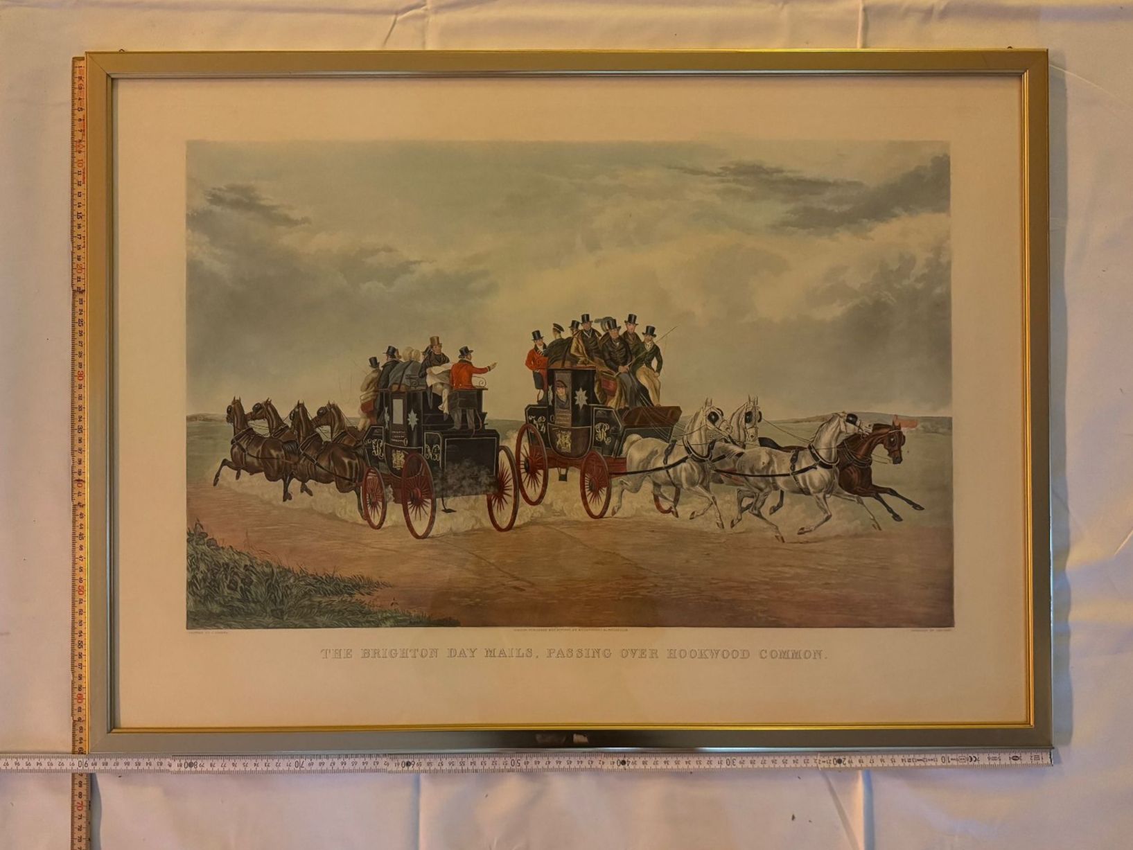 Grafica & Litografie: Antike Lithographie "Brighton Day Mails" i – Usato da Lachen SZ venduto da rs_73