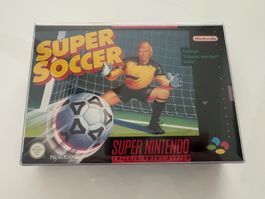SNES Super Soccer OVP No VGA No Wata