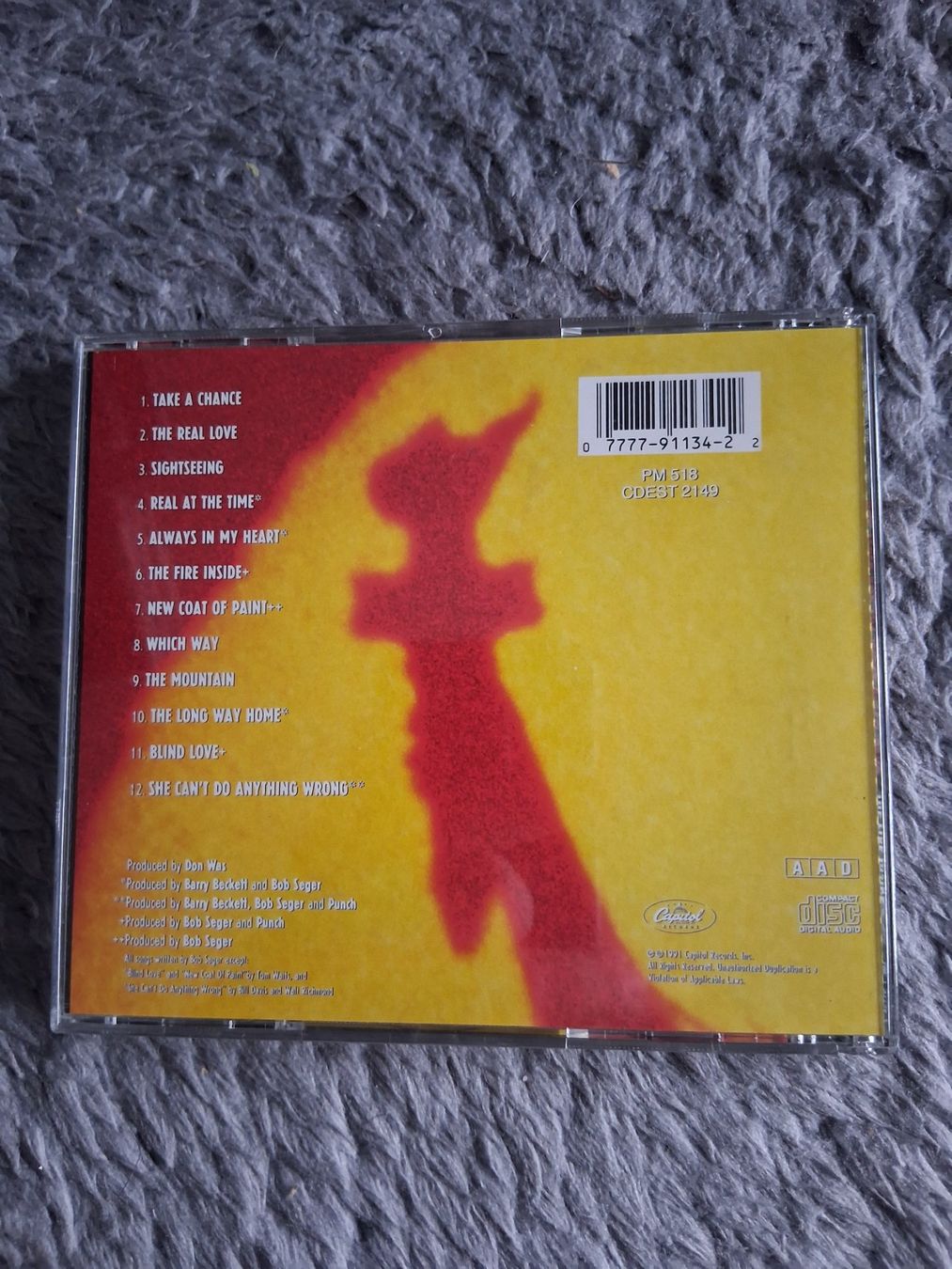 CD: BOB SEGER    AND THE SILVER BULLET BAND   THE FIRE INSIDE CD – Usato da Wetzikon ZH venduto da Ramones01 1