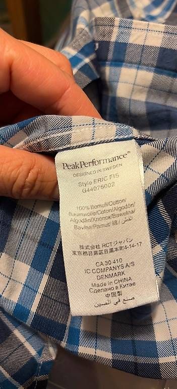 Peak Performance Camicie: Peak Performance - Hemd - XL – Usato da Basel venduto da cla_f5hs 3