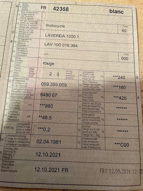 Laverda Strada: laverda 1000 – Usato da Ursy venduto da DK8 3