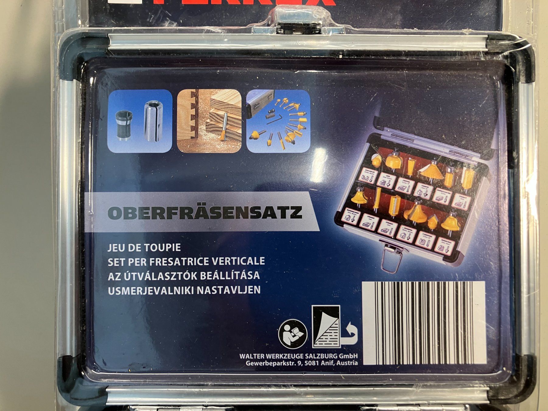 Ferrex Tutti gli attrezzi: neues FERREX Oberfräsensatz Set ab 1.- – Nuovo (secondo la descrizione) da Lichtensteig venduto da Buy24International 2