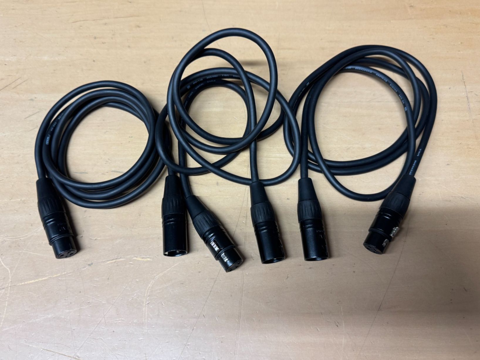 Cavi: 3er Set XLR Kabel 1.5m (X1237) – Nuovo (secondo la descrizione) da Däniken SO venduto da Profog1 3
