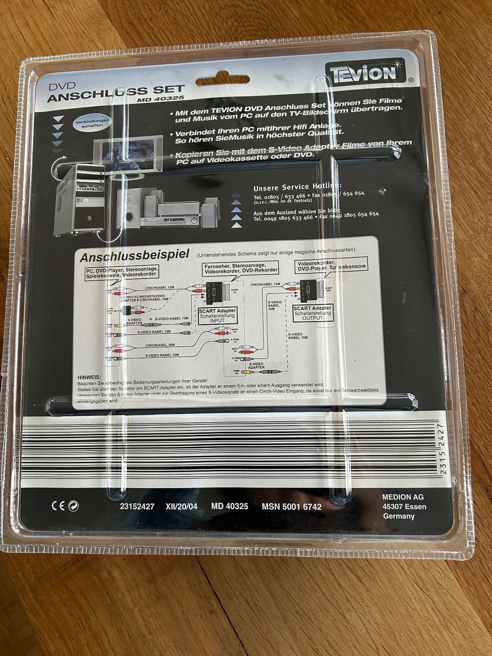 Audio- & Mediensysteme: DVD Anschluss Set Tevion – Neu (gemäss Beschreibung) aus Oensingen von Rainman71 1
