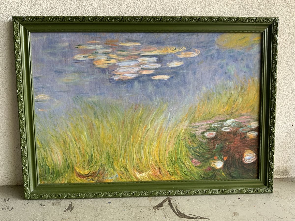 Gemälde: Monet, Ölgemälde, 100/70 cm - pick up – Gebraucht aus Oberwil BL von xdb_gw6t