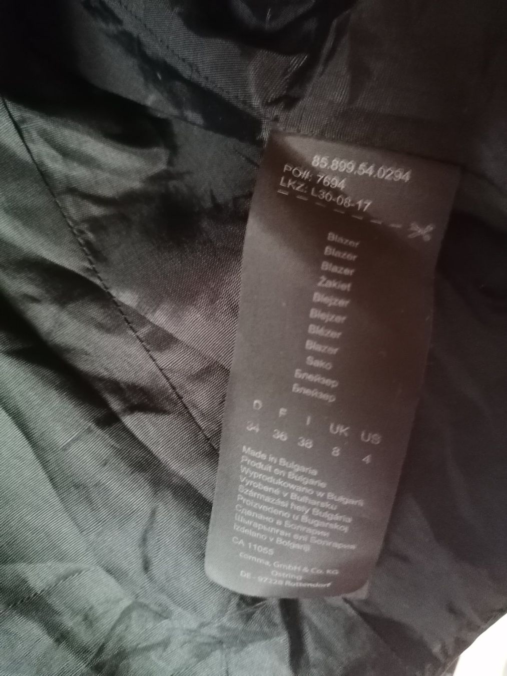 Comma Completi & Tailleur: Blazer von Comma, ungetragen – Nuovo (secondo la descrizione) da Marbach LU venduto da BitsAndBobs 5