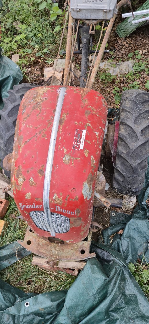 Grunder Tracteurs: Grunder-Diesel Einachser  – D'occasion à Schleinikon par Johni2850 9