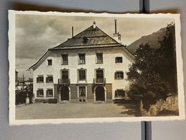 Echt Photo Karte / Lanta Haus in Samaden ca. 1930