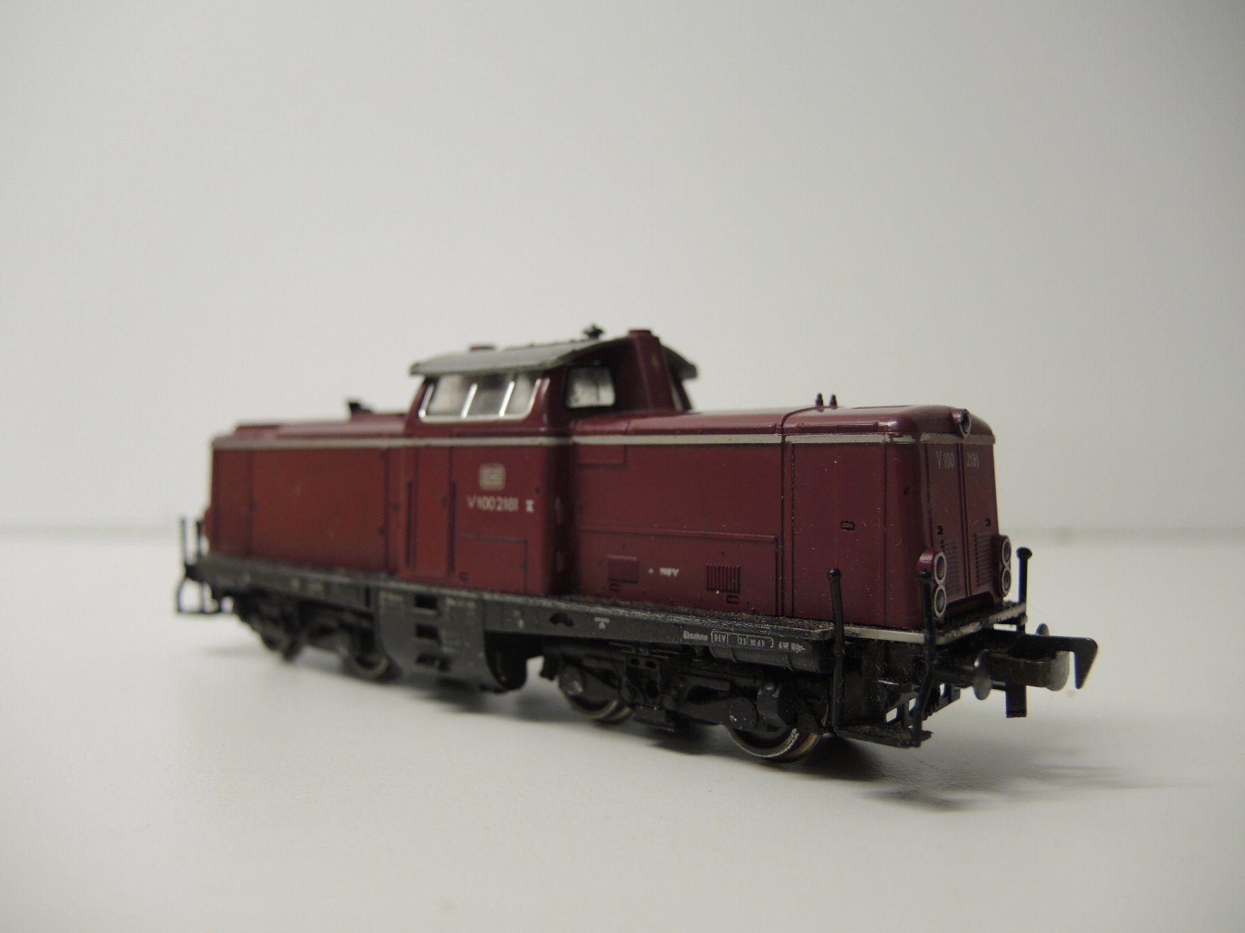 Fleischmann Modellini di ferrovie: Fleischmann DB-Zug mit Diesellok – Difettoso da Dagmersellen venduto da fis_9hty 7