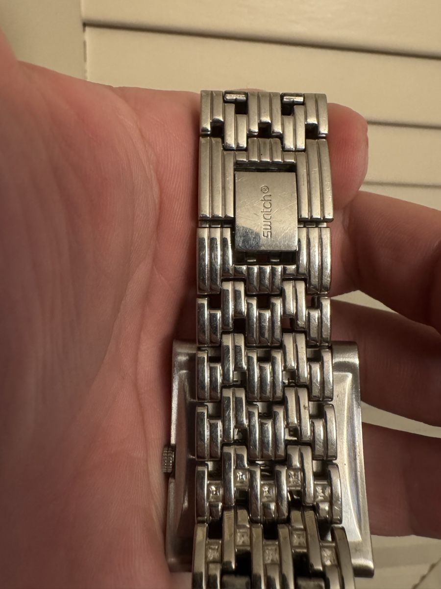 Swatch Orologi: Swatch Damenuhr, Square – Usato da Niederbipp venduto da yar_tf6f 4