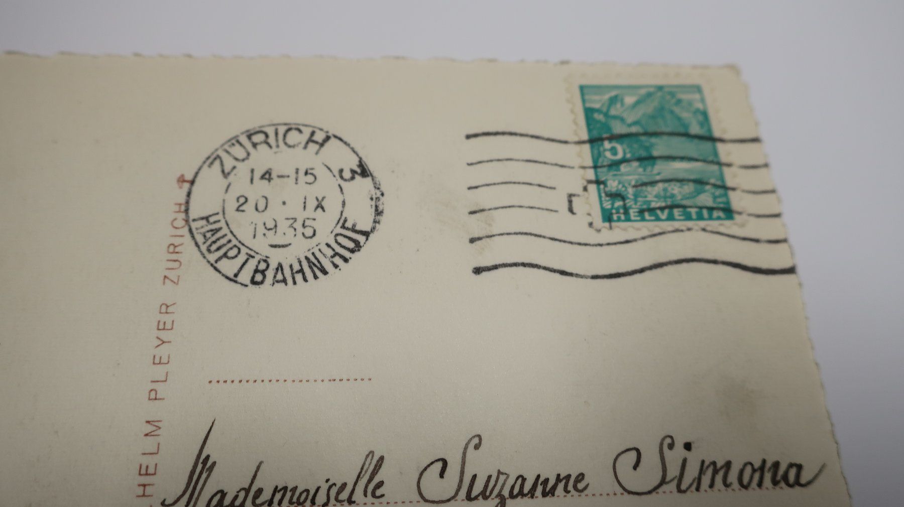 Cartoline postali: Mürren Allmendhubel Eiger, Mönch 1935 – Usato da Cormoret venduto da Pascalll2001 5