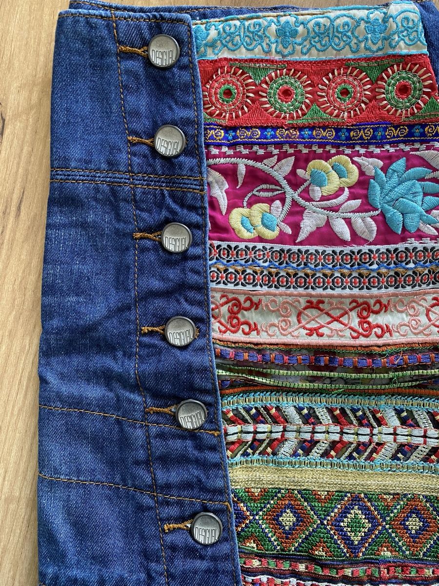 Desigual Gonne: Mini-jupe en jeans Desigual – Nuovo (secondo la descrizione) da Chézard-St-Martin venduto da monster2525 5