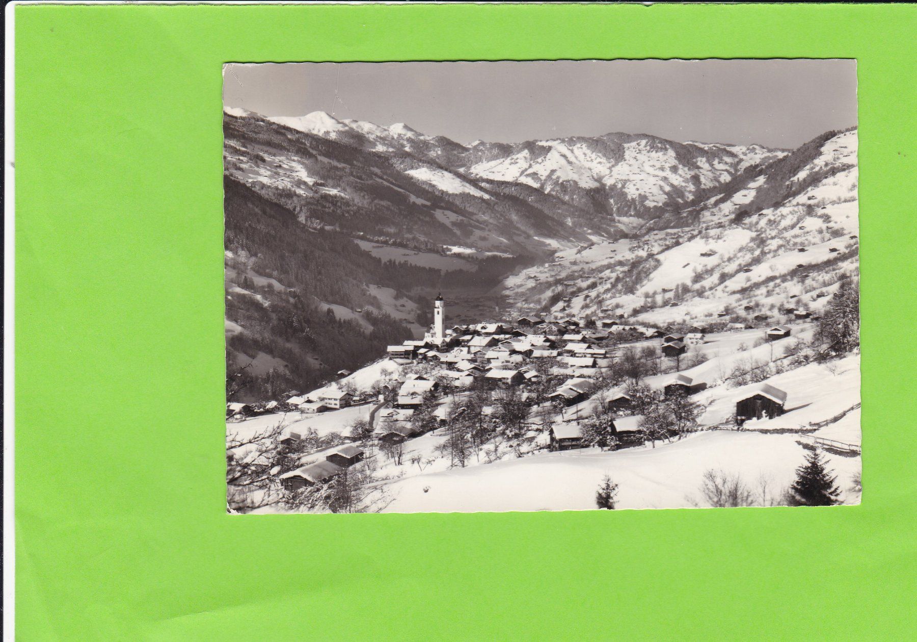 Cartoline postali: Saas im Prättigau – Usato da St. Peterzell venduto da neckertal