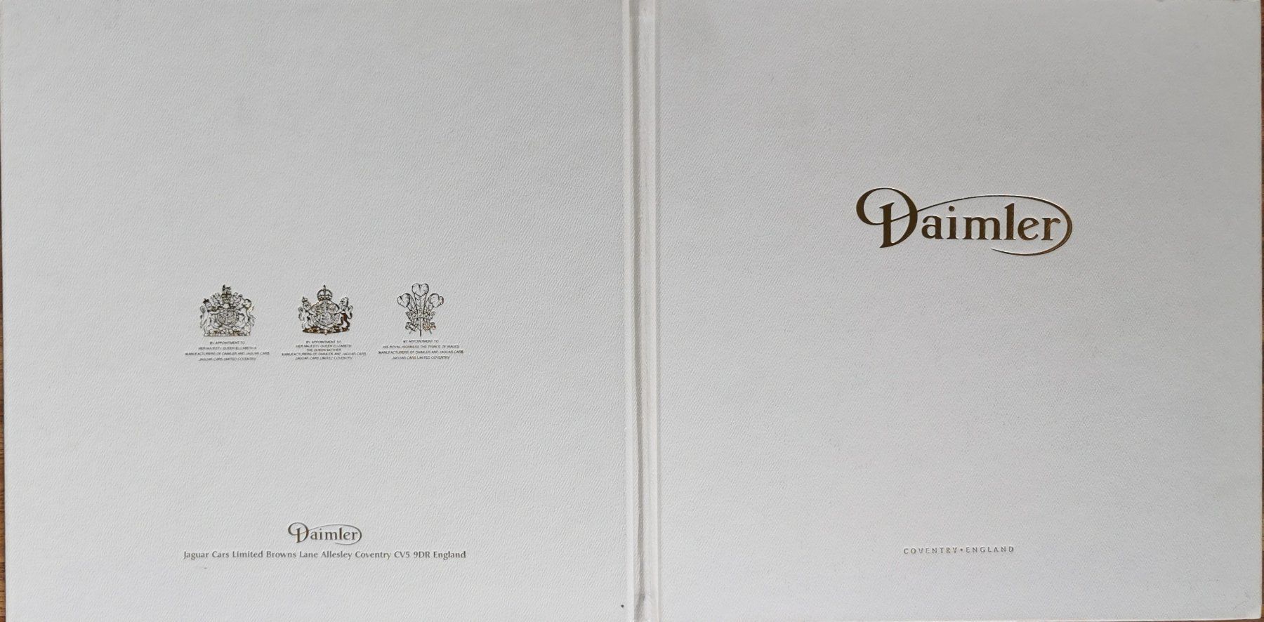 Daimler Documenti: DAIMLER 1998-2004 – Usato da huenenberg venduto da Suizofelize