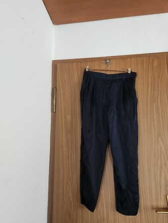 Pantalon COS soie bleu taille 36 