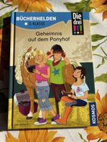 Die drei!!! Geheimnis auf dem Ponyhof - Top Zustand!