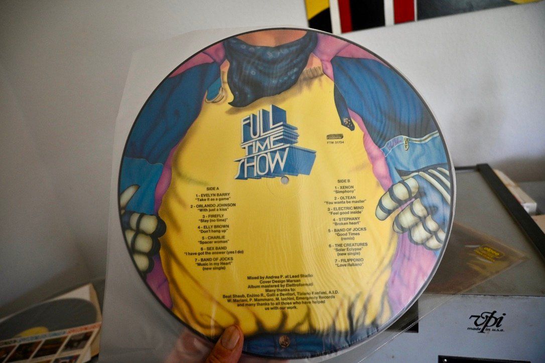 Dischi in vinile: PICTURE DISC Various - Full Time Show ITALO DISCO – Usato da Pfaffhausen venduto da mono_rec 3