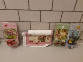 Dachziegel verschiene Dekorationen