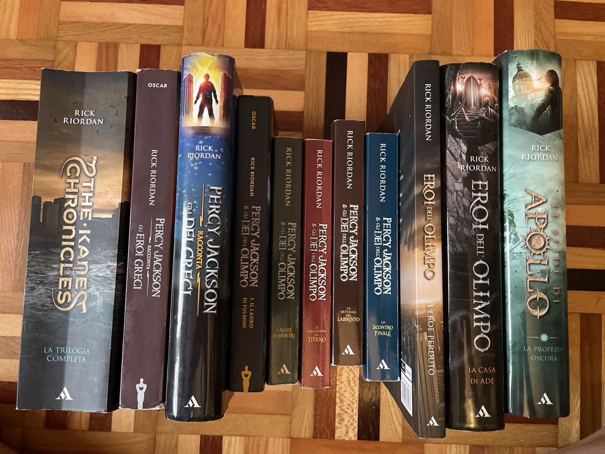 Bücher: Percy Jackson libri – Gebraucht aus Taverne von shalidar