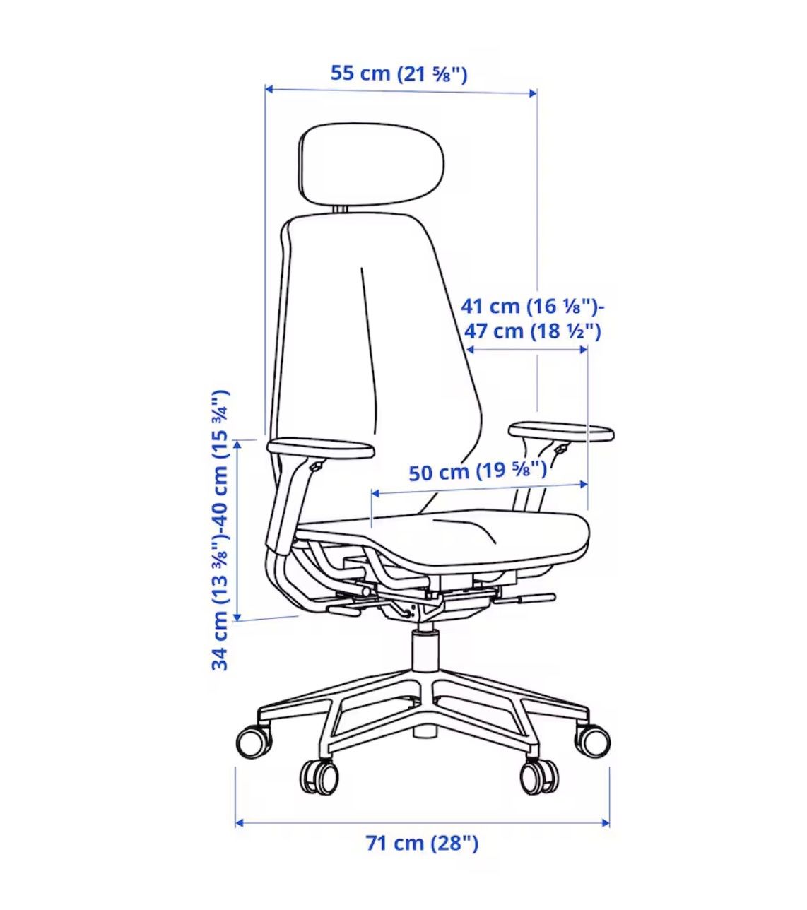 Ikea Sedie: Ikea Styrspel Gaming Chair – Usato da Spreitenbach venduto da yas_g66j 2