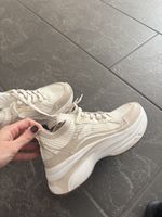 H&M Ladies Cream Chunky Sneakers, Size 37 - Like New!