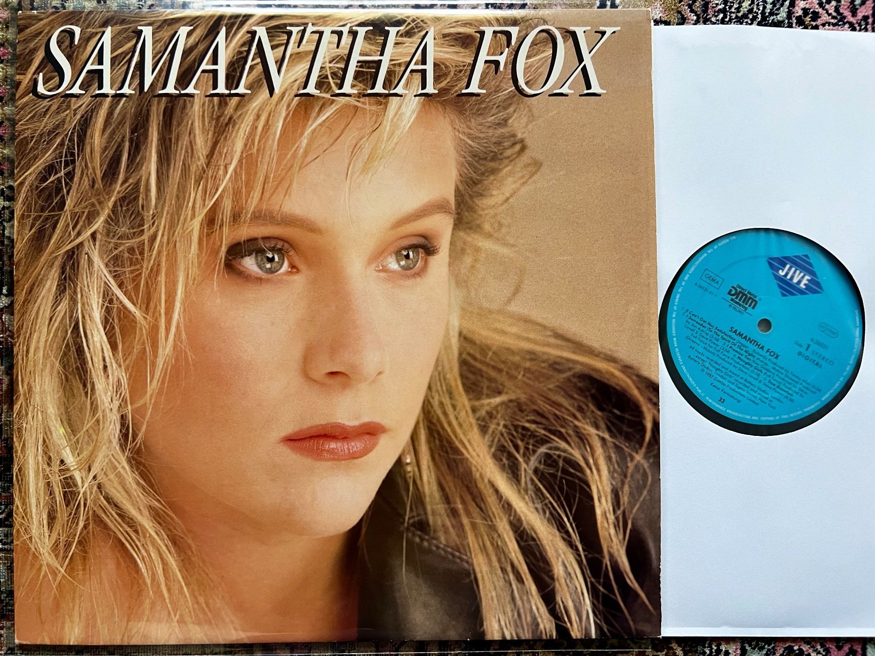 Dischi in vinile: Samantha Fox - Synth-pop LP GEWASCHEN 1987 TOP – Usato da Unterseen venduto da vinylmore 2
