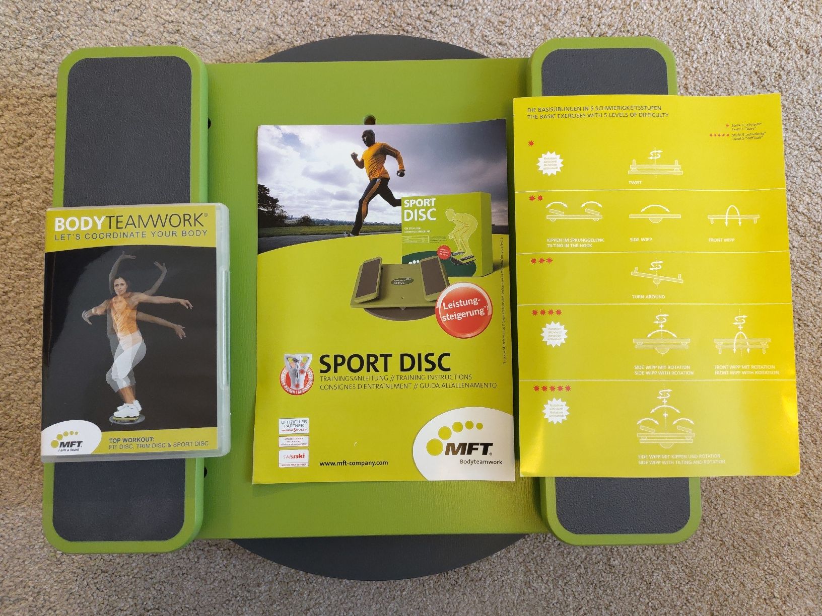 Hometrainer: MFT Sport Disc Balance Board Trainingsgerät – Usato da Gossau SG venduto da Charly35 5
