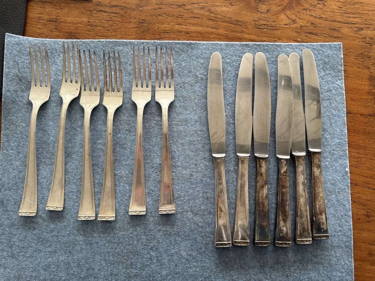 Set di posate: Silberbesteck Art Deco – Usato da Richterswil venduto da Solemare47Nicole