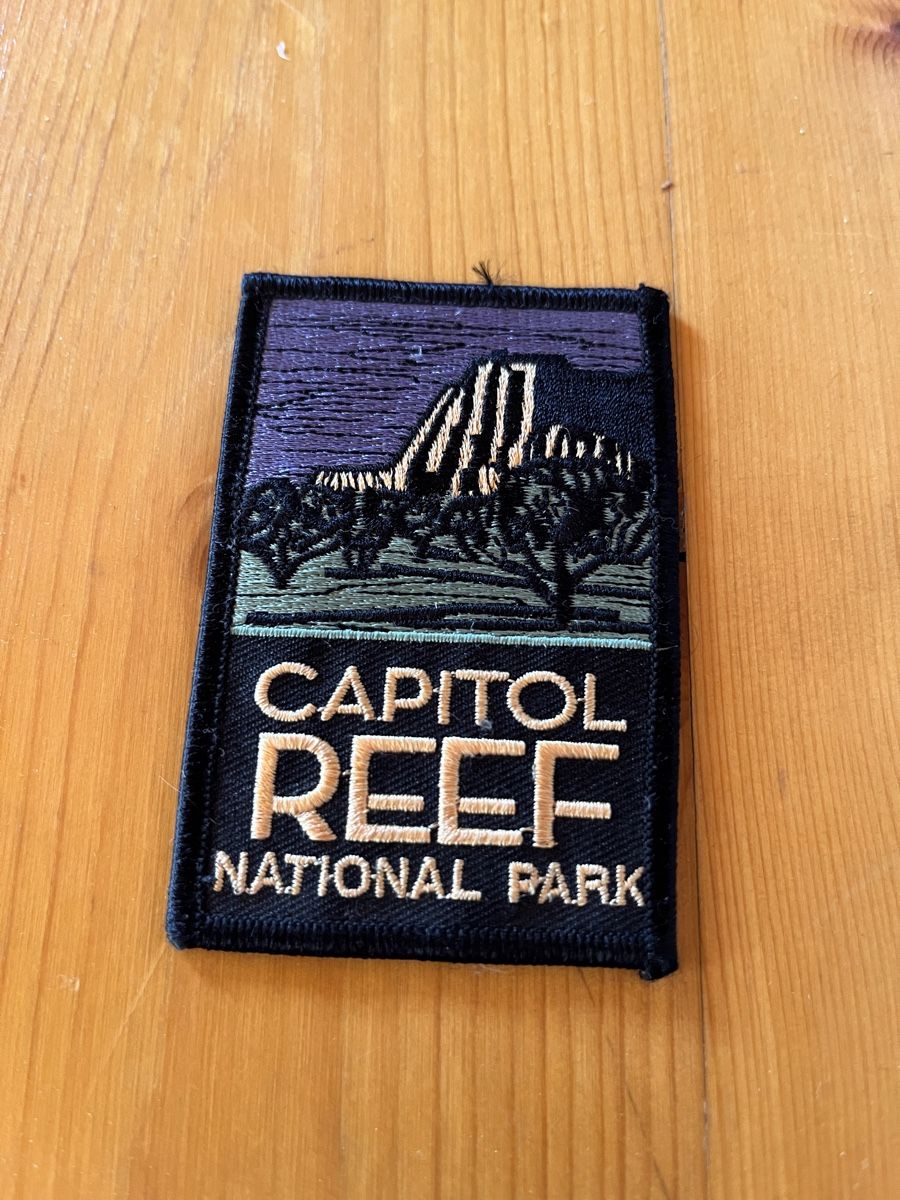 Plaketten & Abzeichen: Capitol Reef Nationalpark USA Patch Badge Aufnäher – Gebraucht aus Maienfeld von DivicoHelveticus