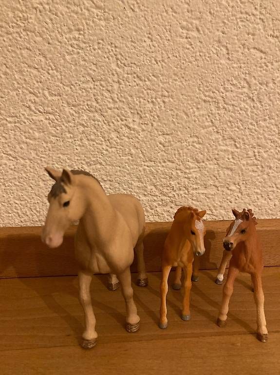 Giocattoli: Schleich Pferde brau mit Fohlen – Usato da Zürich venduto da S0D4ZH 1