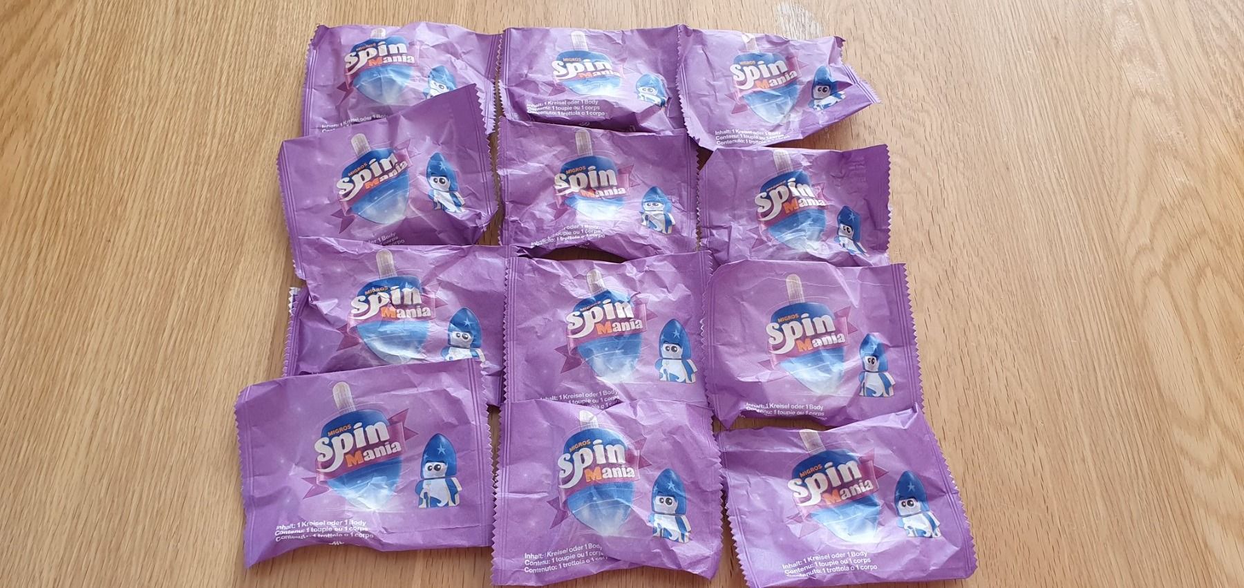 Migros Sammelmarken & -punkte: 12 paquets SpinMania Migros – Neu und originalverpackt aus Moutier von mar_7nrw