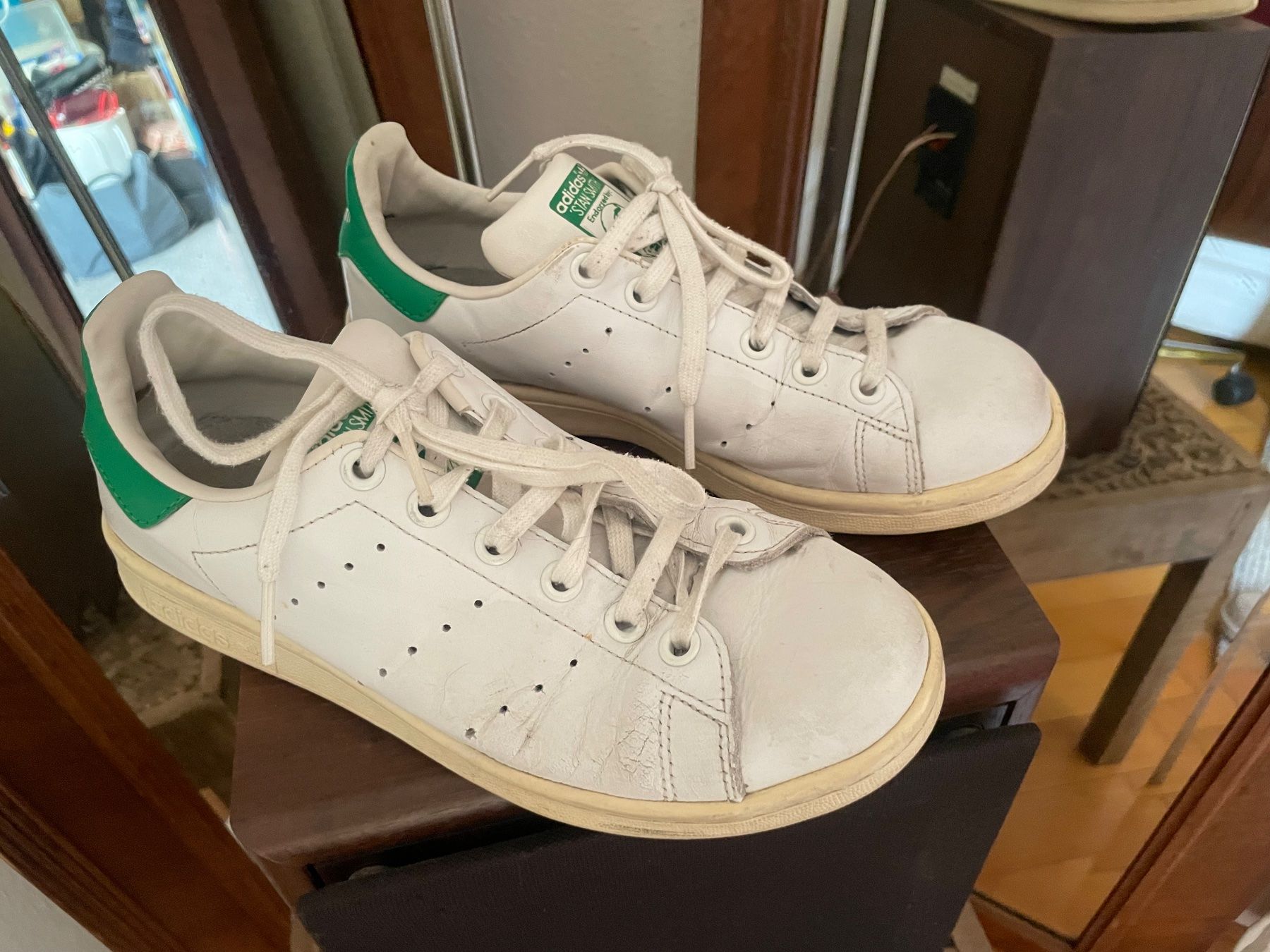 Scarpe da donna: Adidas Stan Smith, classiques (37) – Usato da Genève venduto da lailas_things 4