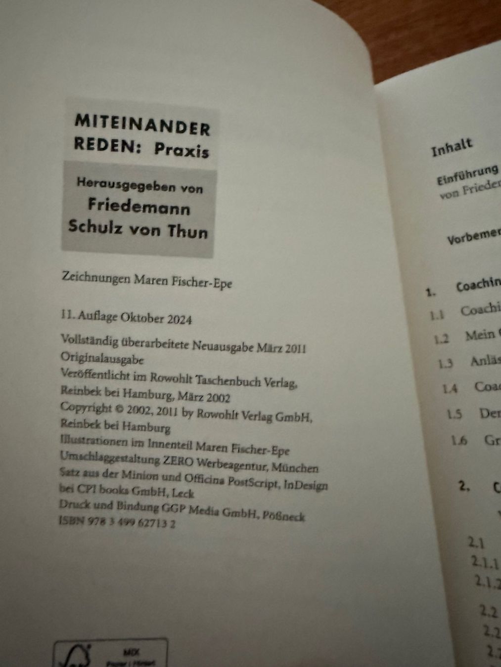 Libri: Buch: Coaching - Miteinander Ziele erreichen – Usato da Wittinsburg venduto da redrose296 1