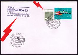1993_845+484 im Bild getrennt_WIBRA 93 +SRV-Spezialstempel !