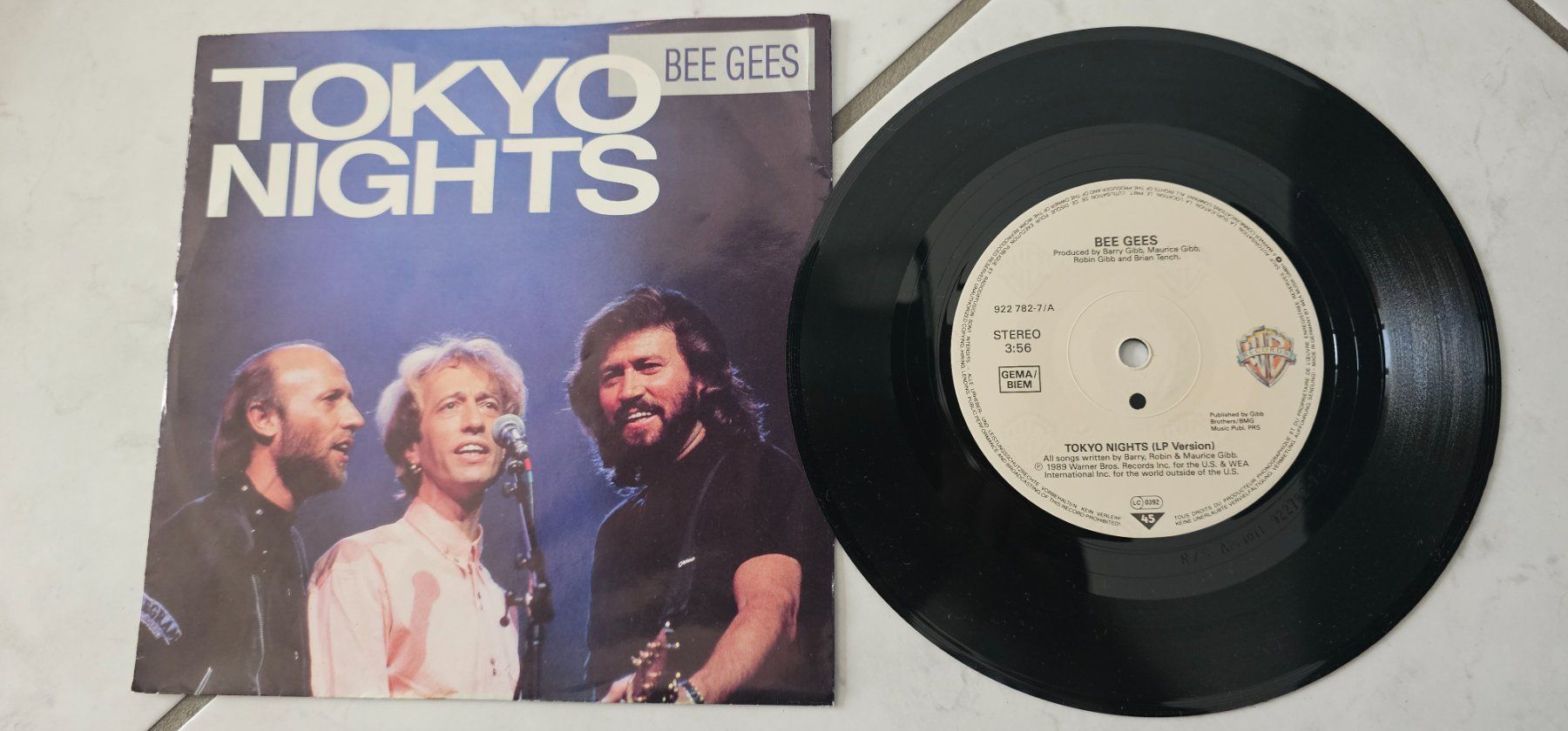 Dischi in vinile: BEE GEES- TOKYO NIGHTS/ Vinyl Single – Usato da Geuensee venduto da JeMaUrPe