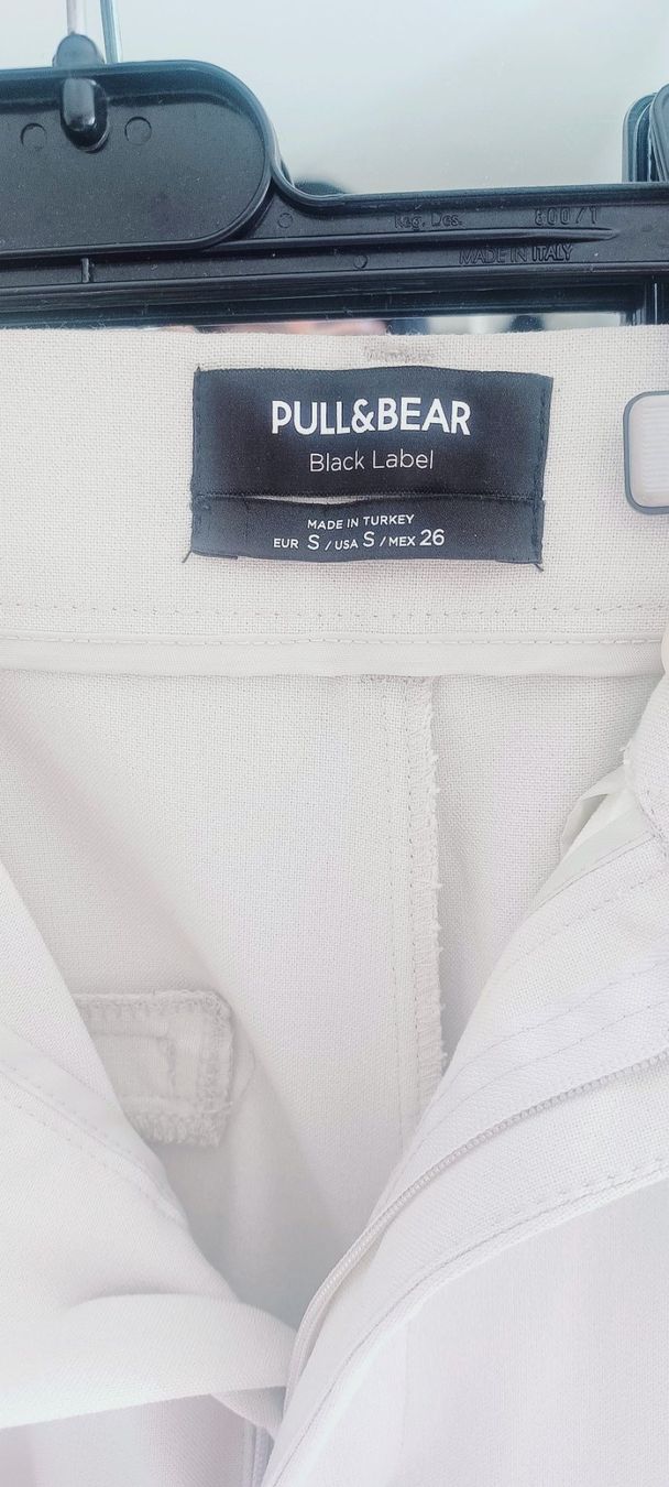Pull&Bear Pantaloni: Gr.S (36) Darted smart -pantalon classique - white PULL&BEAR – Nuovo (secondo la descrizione) da La Chaux-de-Fonds venduto da jen_h95m 4
