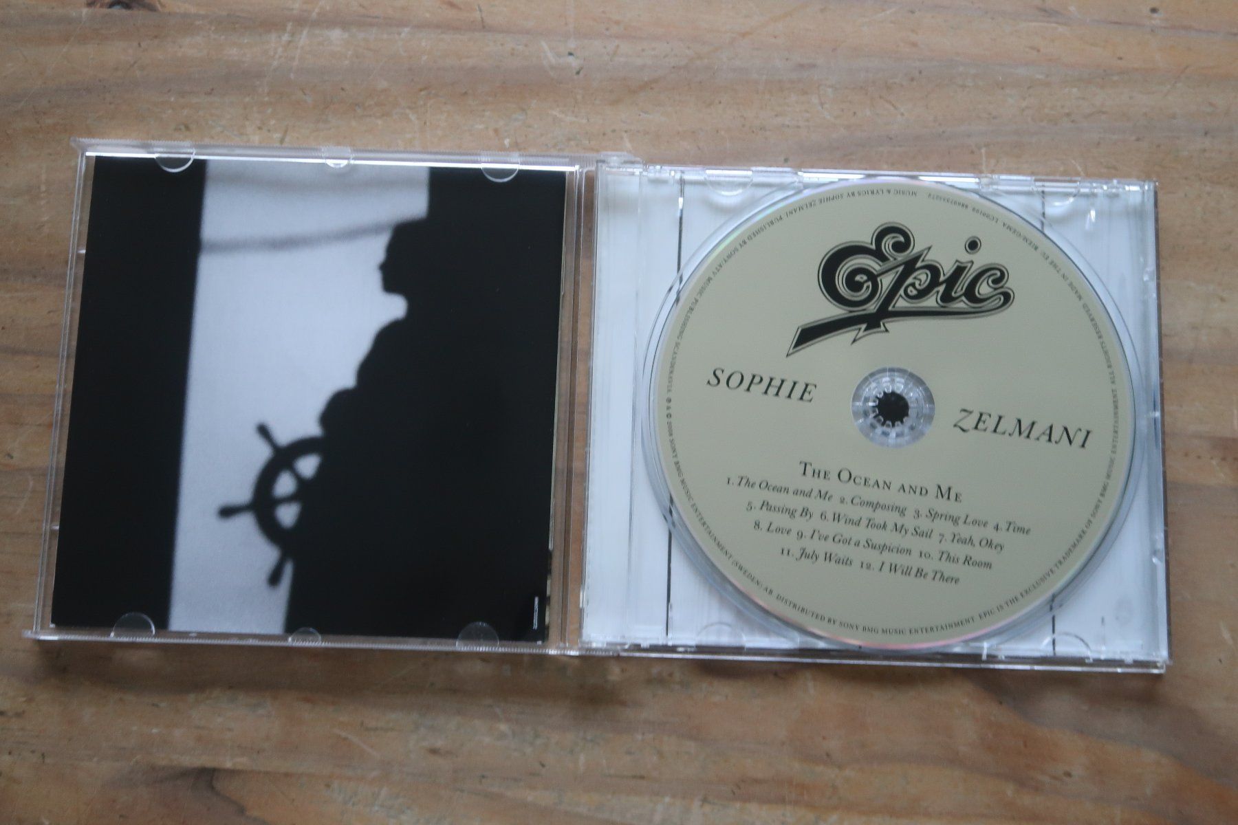 CD: SOPHIE ZELMANI - THE OCEAN AND ME - CD – Usato da Basel venduto da Patiscat 3