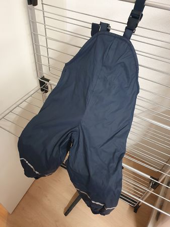 gefütterte Regenhosen gr 98/104