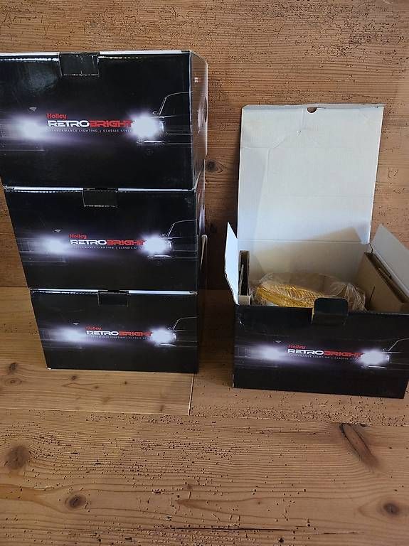 Fari: Holley Retroscheinwerfer Gelb – Usato da Schwyz venduto da y91mifi 1