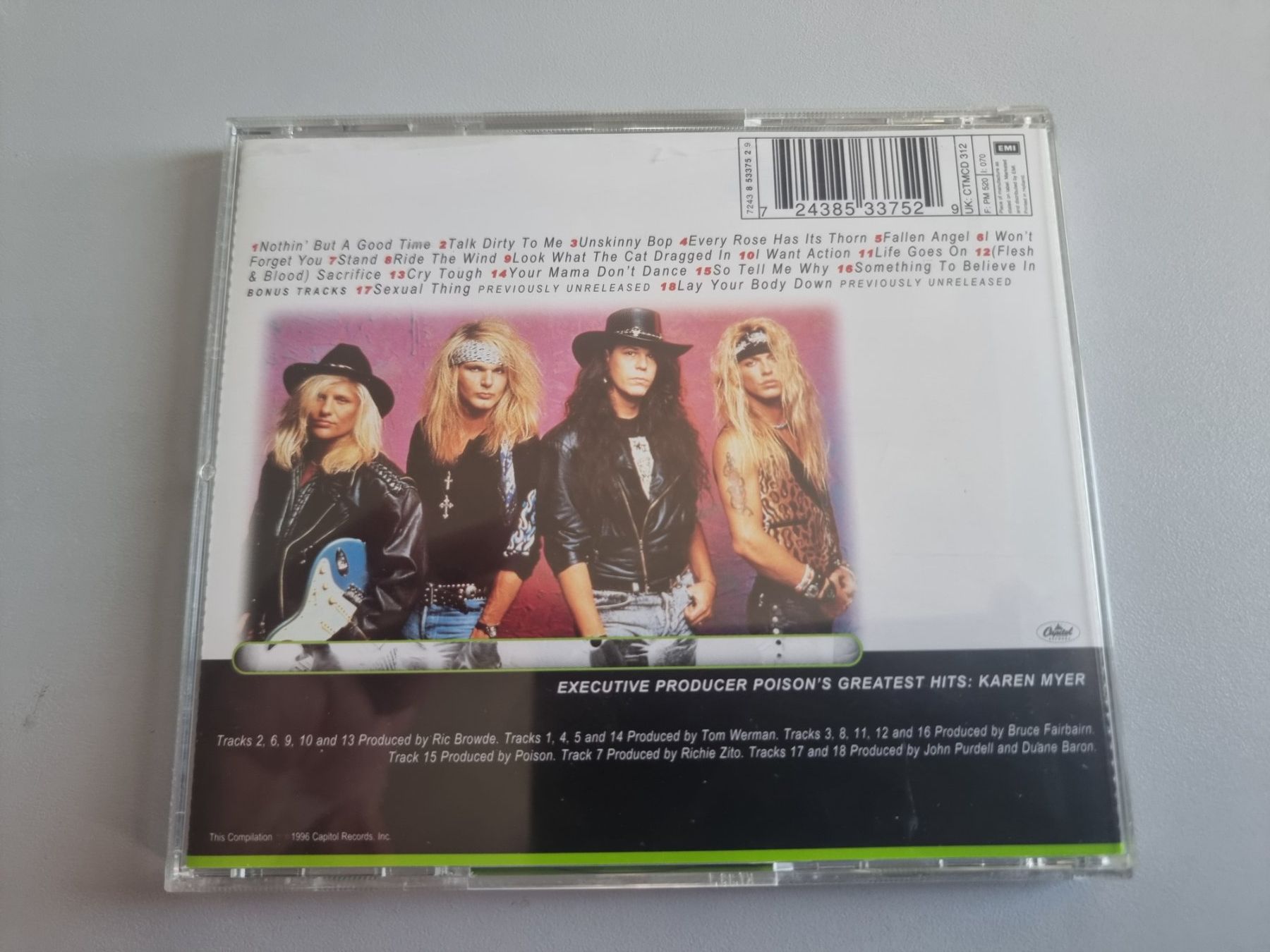 CDs: CD Poison - Greatest Hits 1986-1996 – Gebraucht aus Schaffhausen von Kellerrassel 1