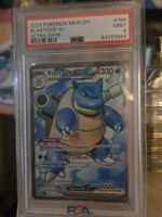 Pokemon Blastoise EX 184/165 Ultra Rare PSA 9 MINT
